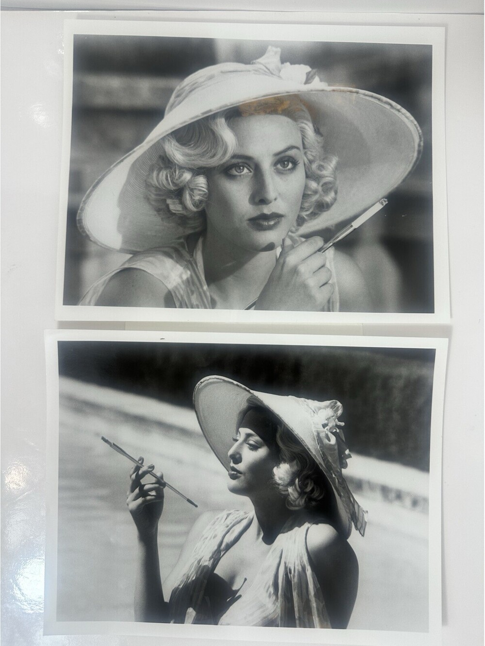 Vintage VIRGINIA MADSEN Studio Photo 1930s Style Glamour 8x10 Portrait Early 80s